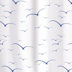 Suihkuverho Tatkraft Seagulls, 180x180 cm hinta ja tiedot | Tatkraft Kylpyhuone | hobbyhall.fi