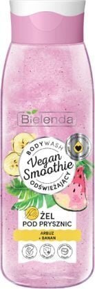 Suihkugeeli Bielenda Bielenda Vegan Smoothie vesimeloni-banaani, 400 g hinta ja tiedot | Suihkusaippuat ja suihkugeelit | hobbyhall.fi