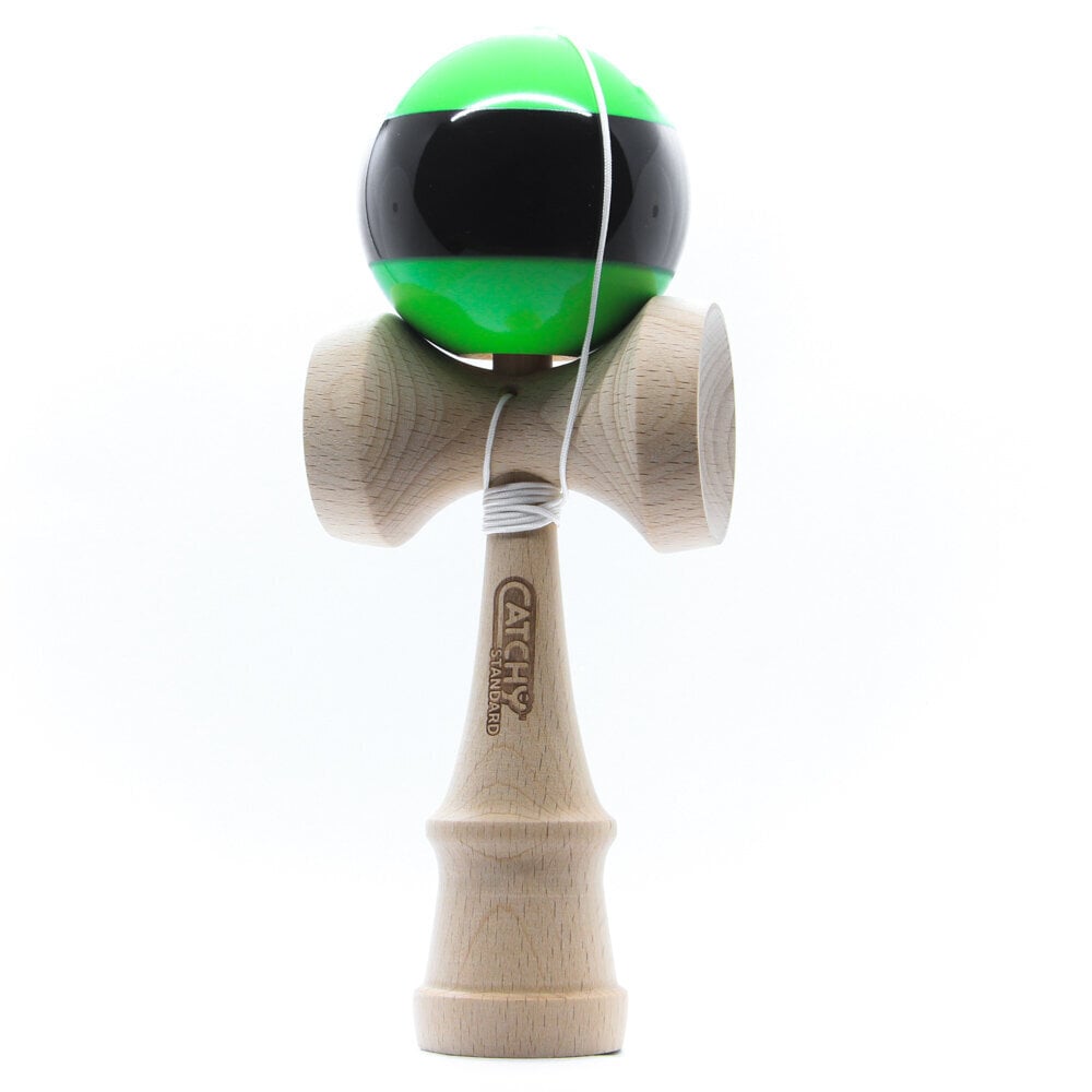 Puinen kendama yoyofactory vihreä/musta YO51465 hinta ja tiedot | Lautapelit ja älypelit | hobbyhall.fi