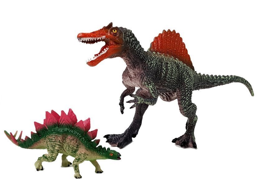 Dinosaurushahmot spinosaurus ja stegosaurus hinta ja tiedot | Poikien lelut | hobbyhall.fi