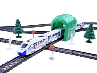 Juna raidoilla "Express Train", valot ja äänet hinta ja tiedot | Poikien lelut | hobbyhall.fi