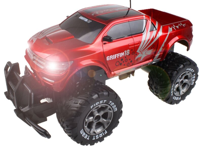 Maastoauto Winyea W3818 Rampage RC punainen