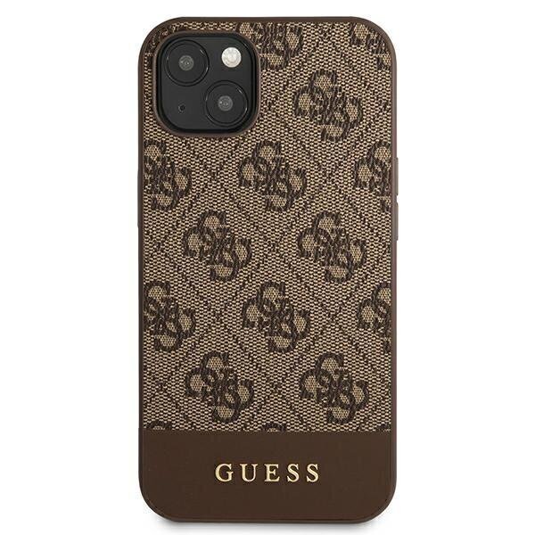 Guess GUHCP13SG4GLBR, iPhone 13 mini, ruskea hinta ja tiedot | Puhelimen kuoret ja kotelot | hobbyhall.fi