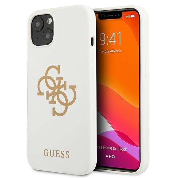 Guess GUHCP13SLS4GGWH, iPhone 13 mini, valkoinen hinta ja tiedot | Puhelimen kuoret ja kotelot | hobbyhall.fi