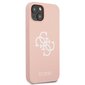 Guess GUHCP13SLS4GWPI, iPhone 13 mini, vaaleanpunainen hinta ja tiedot | Puhelimen kuoret ja kotelot | hobbyhall.fi
