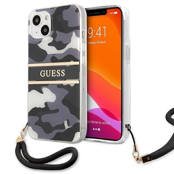 Guess GUHCP13MKCABBK kotelo, iPhone 13, musta hinta ja tiedot | Puhelimen kuoret ja kotelot | hobbyhall.fi