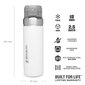 Termospullo The Quick Flip Water Bottle Go 1,06 ltr, valkoinen hinta ja tiedot | Termoskannut ja termosmukit | hobbyhall.fi