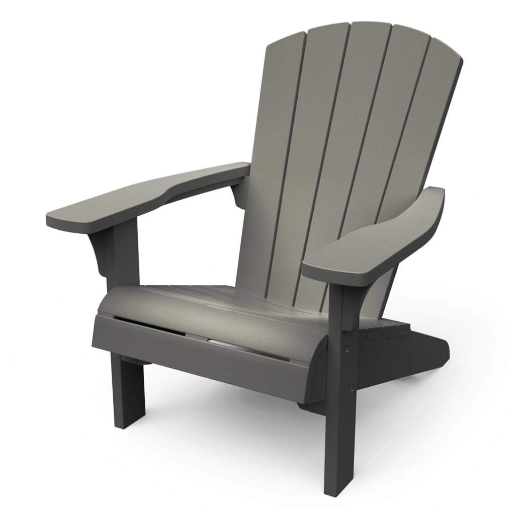 Keter Adirondack tuoli "Troy", harmaa hinta ja tiedot | Puutarhatuolit | hobbyhall.fi