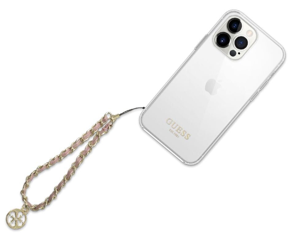 Guess Phone Strap Chain Charms Gold hinta ja tiedot | Puhelintelineet | hobbyhall.fi