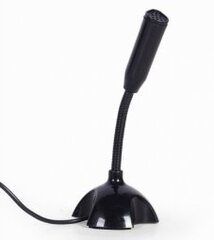 Gembird USB Desktop Microphone Black hinta ja tiedot | Mikrofonit | hobbyhall.fi