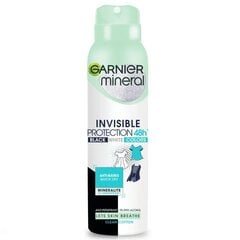 Suihkedeodorantti Garnier Mineral Invisible Protection 48h, 150 ml hinta ja tiedot | Deodorantit | hobbyhall.fi