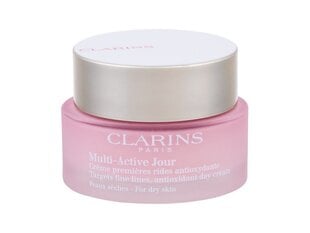 Päivittäinen kasvovoide kuivalle iholle Clarins Multi Active Jour 50 ml hinta ja tiedot | Kasvovoiteet | hobbyhall.fi