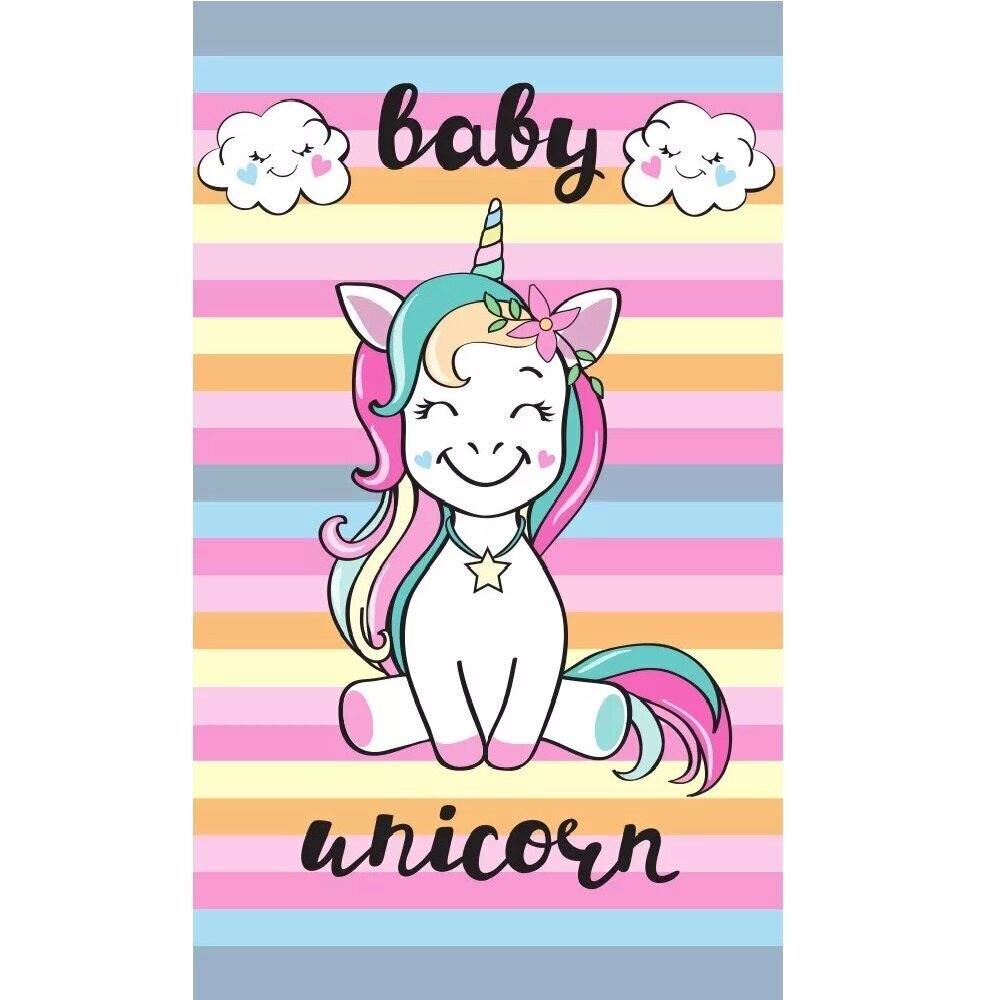 Käsipyyhe Unicorn, 30 x 50 cm hinta ja tiedot | Pyyhkeet | hobbyhall.fi