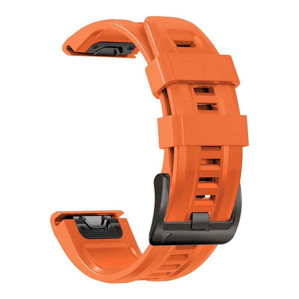 Tech Protect Iconband Garmin Fenix 3 / 5X / 3HR / 5X PLUS / 6X / 6X PRO / 7X (26mm), oranssi). hinta ja tiedot | Älykellojen ja aktiivisuusrannekkeiden lisätarvikkeet | hobbyhall.fi