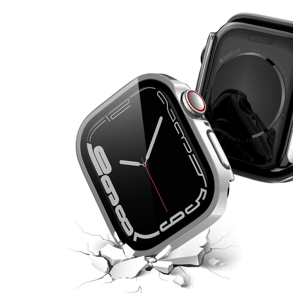 Dux Ducis Samo -kotelo Apple Watch 6:lle 40 mm / Watch 5:lle 40 mm / Watch 4:lle 40 mm / Watch SE:lle 40 mm, musta hinta ja tiedot | Älykellojen ja aktiivisuusrannekkeiden lisätarvikkeet | hobbyhall.fi