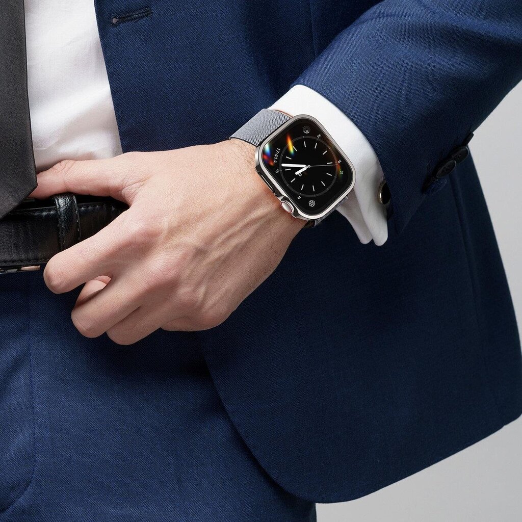 Dux Ducis Hamo Apple Watch 7, 41 mm, musta hinta ja tiedot | Älykellojen ja aktiivisuusrannekkeiden lisätarvikkeet | hobbyhall.fi