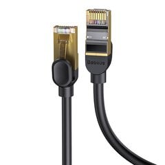 Kaapeli Baseus Ethernet RJ45, 10Gbps, 3 m verkkokaapeli (musta) hinta ja tiedot | Baseus Kodinkoneet ja kodinelektroniikka | hobbyhall.fi