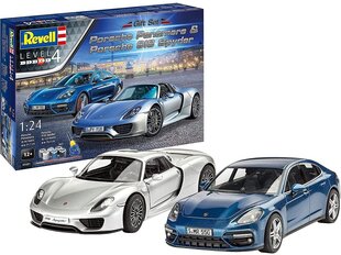 Revell - Porsche Panamera & Porsche 918 Spyder pienoismallisarja, 1/24, 05681 hinta ja tiedot | LEGOT ja rakennuslelut | hobbyhall.fi