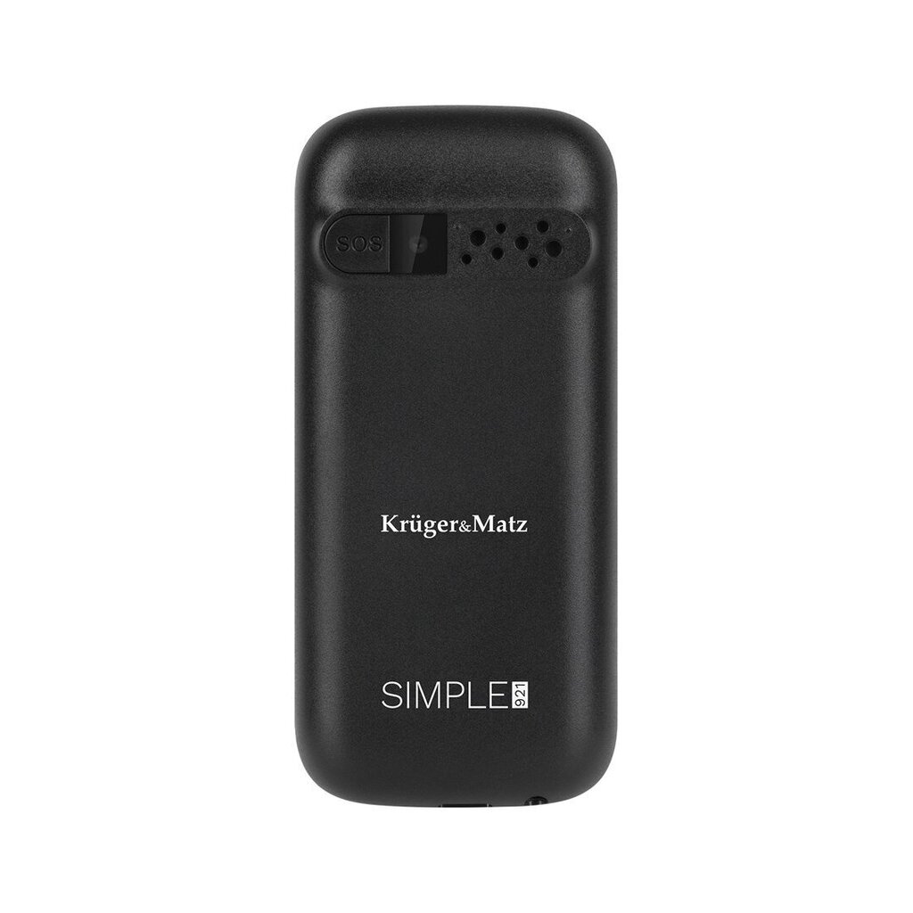 Kruger&Matz Simple 921 GSM-puhelin eläkeläisille hinta ja tiedot | Matkapuhelimet | hobbyhall.fi