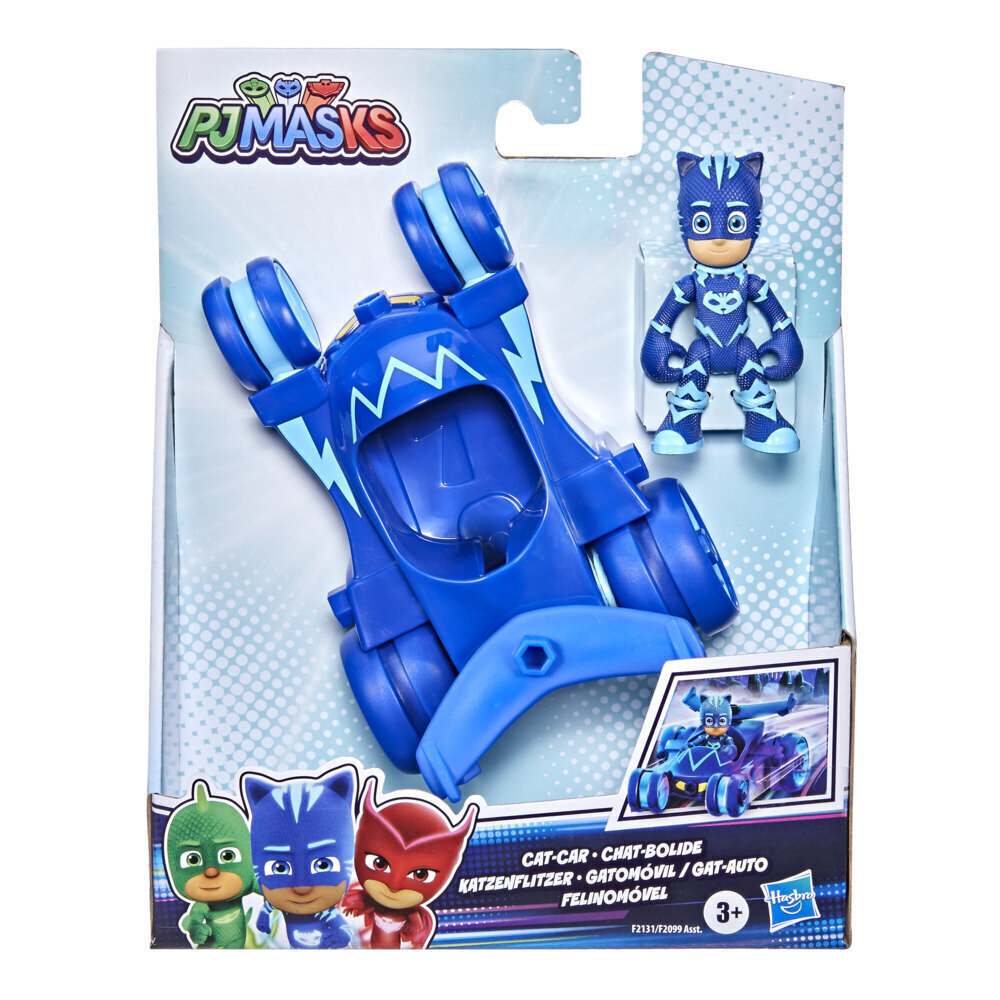 PJ MASKS Sankarihahmo ja auto hinta ja tiedot | Poikien lelut | hobbyhall.fi