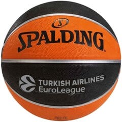 Koripallo Spalding Euroleague TF-150, koko 6, ruskea hinta ja tiedot | Spalding Koripallo | hobbyhall.fi