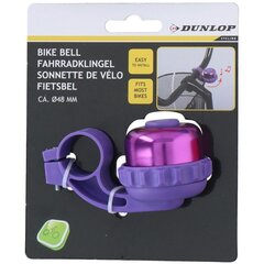 Polkupyörän kello Dunlop 48mm, violetti hinta ja tiedot | Muut pyörätarvikkeet | hobbyhall.fi