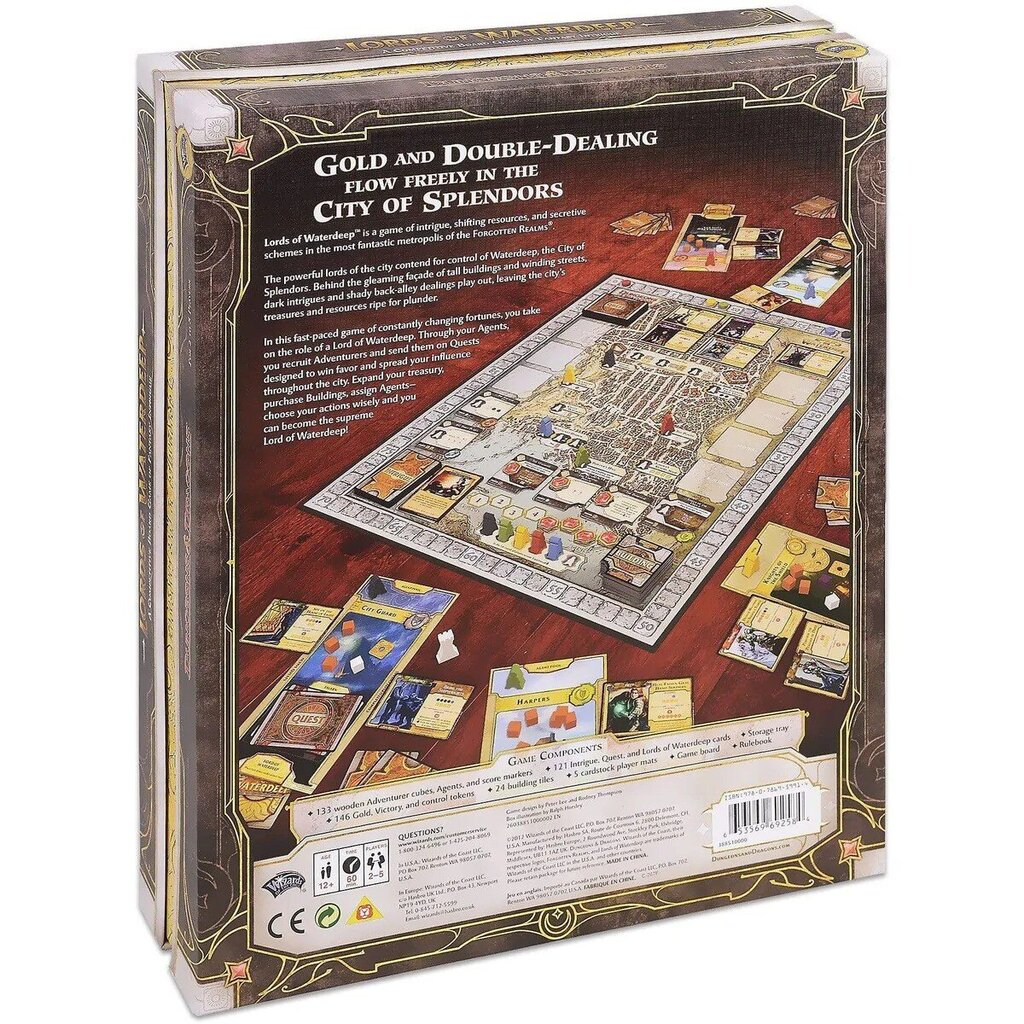 Lautapeli Lords of Waterdeep hinta 