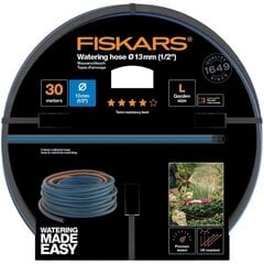 Puutarhaletku Fiskars Q4, 13mm (1/2”) 30 m hinta ja tiedot | Puutarhaletkut, kastelukannut ja muut kastelutarvikkeet | hobbyhall.fi