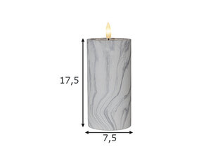 Flamme Marble LED-kynttilä hinta ja tiedot | Star Trading Huonekalut ja sisustus | hobbyhall.fi