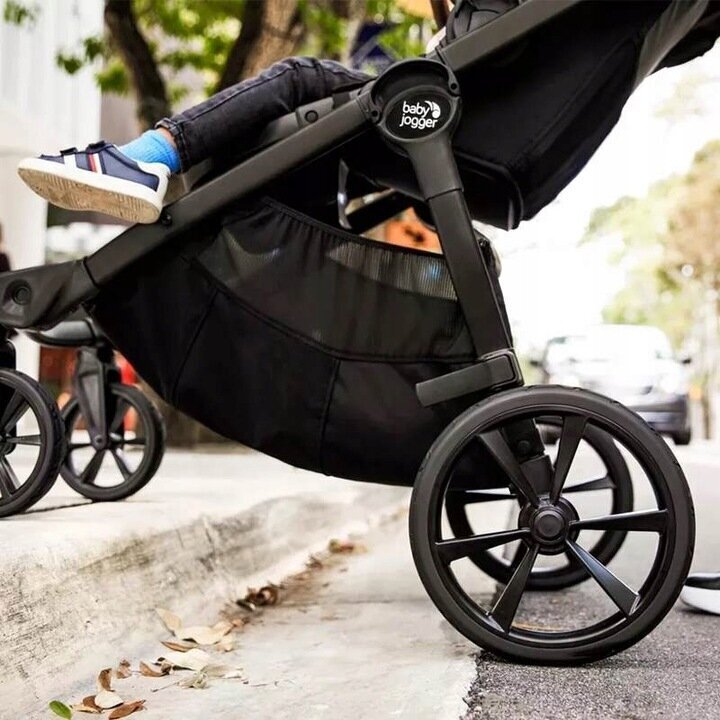 Lastenrattaat Baby Jogger City Select 2 Tencel, kuunmusta hinta ja tiedot | Vaunut ja rattaat | hobbyhall.fi