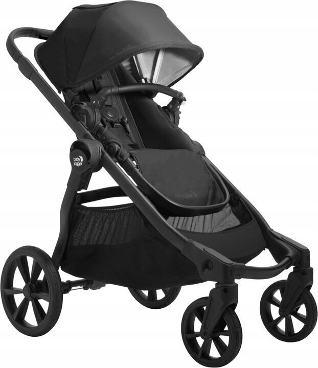 Lastenrattaat Baby Jogger City Select 2 Tencel, kuunmusta hinta ja tiedot | Vaunut ja rattaat | hobbyhall.fi