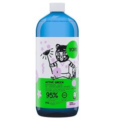 Yope Active Green lattianpesuaine limen ja sitruunaruohon tuoksulla, 1000 ml hinta ja tiedot | Yope Koti ja keittiö | hobbyhall.fi