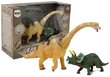 Sarja dinosauruksia Brachiosaurus ja Triceratops hinta ja tiedot | Poikien lelut | hobbyhall.fi