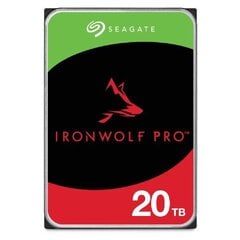 Seagate IronWolf Pro ST20000NT001 sisäinen kovalevy 3,5" 20000 GB hinta ja tiedot | Seagate Tietokoneet ja pelaaminen | hobbyhall.fi