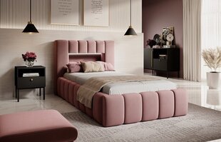 Sänky Lamica, 90x200 cm, vaaleanpunainen hinta ja tiedot | Sängyt | hobbyhall.fi