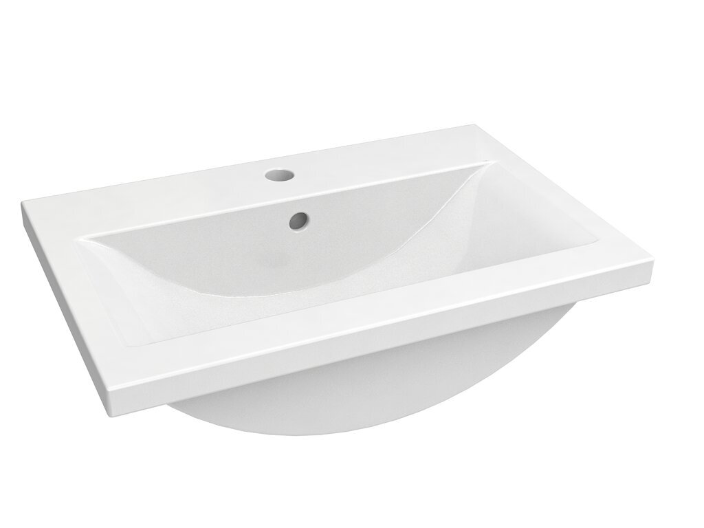 Kylpyhuoneen alakaappi RB Bathroom Scandic pesualtaalla 61 cm, harmaa hinta ja tiedot | Kylpyhuonekaapit | hobbyhall.fi