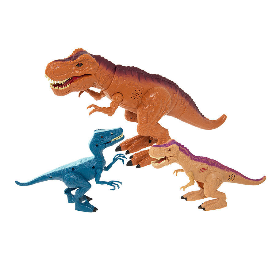 Dinosaurus T-Rex -hahmo äänillä ja valoilla Smiki hinta ja tiedot | Poikien lelut | hobbyhall.fi