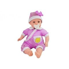 Doll Baby 45 cm Vaivanukke Vaaleanpunainen vaatteet hinta ja tiedot | Lean Toys Lelut | hobbyhall.fi