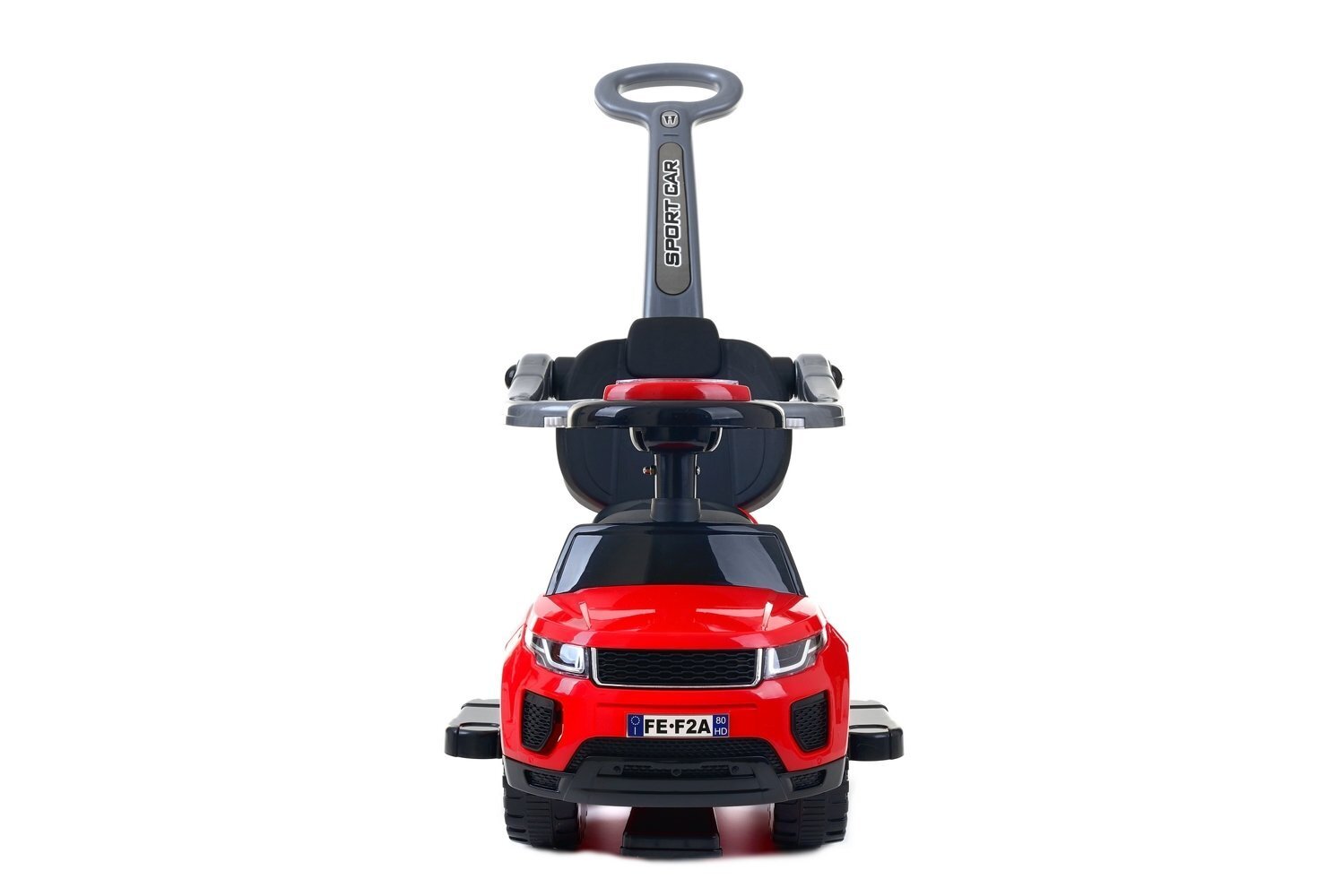 Lasten auto ohjaustangolla FUNFIT KIDS, punainen hinta ja tiedot | Vauvan lelut | hobbyhall.fi