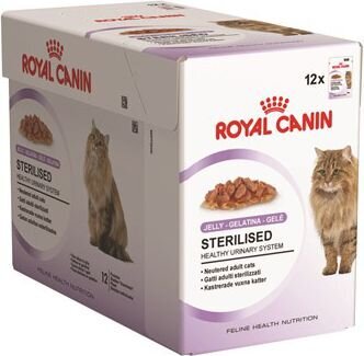 Royal Canin FHN WET 85g x 12 Täysravintoa aikuisille ja steriloiduille kissoille hinta ja tiedot | Kissanruoka | hobbyhall.fi