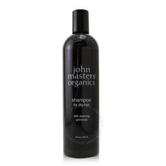 John Masters Organics kuivien hiusten shampoo, jossa on iltaprimroosia, 473 ml hinta ja tiedot | Shampoot | hobbyhall.fi