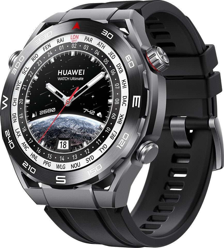 Huawei Watch Ultimate Black 55020AGF hinta ja tiedot | Älykellot | hobbyhall.fi