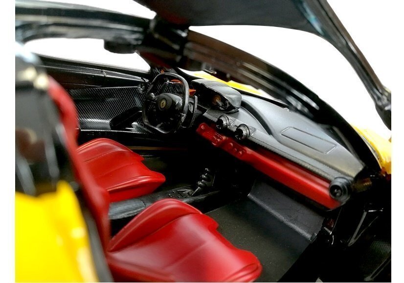 Ferrari Rastar kauko-ohjattava auto 1:14, keltainen hinta ja tiedot | Poikien lelut | hobbyhall.fi