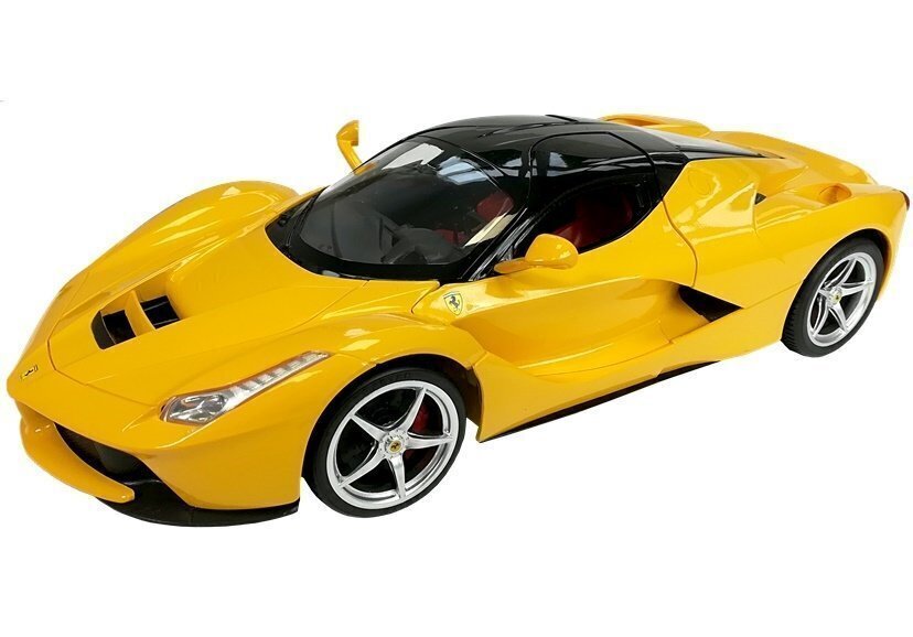 Ferrari Rastar kauko-ohjattava auto 1:14, keltainen hinta ja tiedot | Poikien lelut | hobbyhall.fi