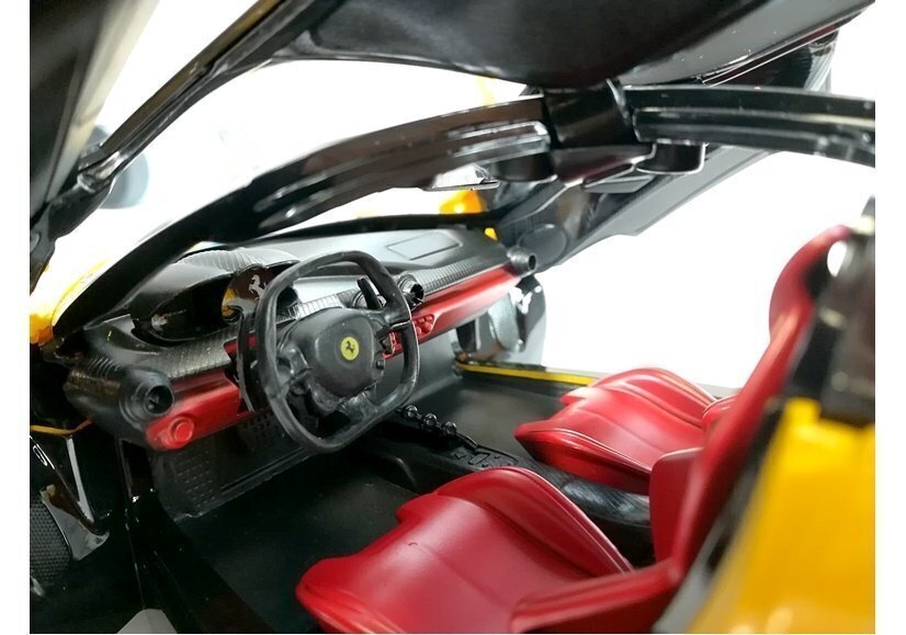 Ferrari Rastar kauko-ohjattava auto 1:14, keltainen hinta ja tiedot | Poikien lelut | hobbyhall.fi