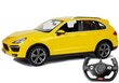 Porsche Cayenne Rastar auto kaukosäätimellä 1:14, keltainen hinta ja tiedot | Poikien lelut | hobbyhall.fi