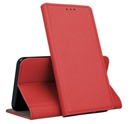 Puhelimen Suojakuori Mocco Smart Magnet Book Case, for Samsung Galaxy Note 20 5G, punainen hinta ja tiedot | Puhelimen kuoret ja kotelot | hobbyhall.fi