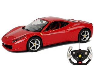 Malliauto Ferrari Italia Rastar kaukosäätimellä 1:14, punainen hinta ja tiedot | Poikien lelut | hobbyhall.fi