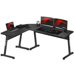 Huzaro Hero 6.0 pelipöytä, mustan värinen hinta ja tiedot | Tietokonepöydät ja työpöydät | hobbyhall.fi