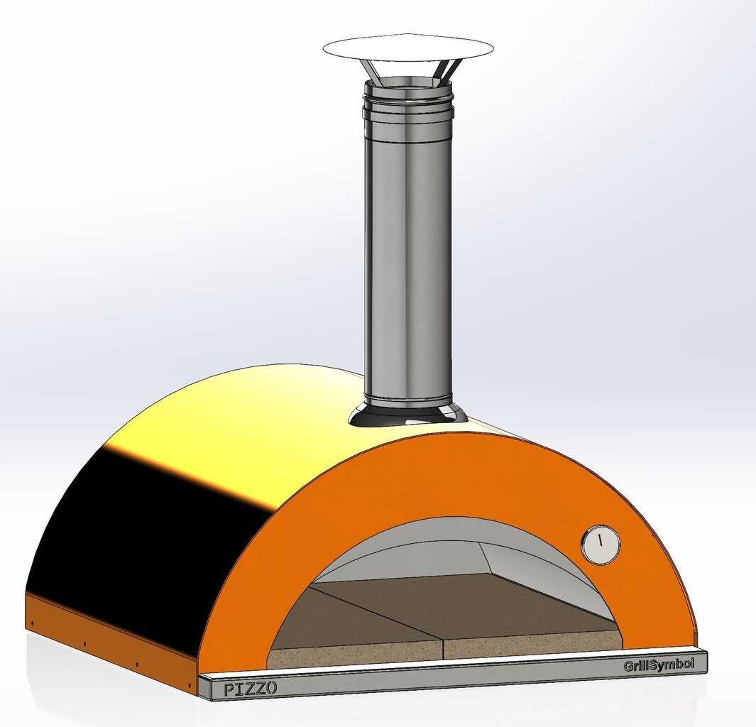 Pizzauuni GrillSymboli Pizzo hinta ja tiedot | Grillit | hobbyhall.fi